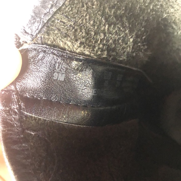 Franco Sarto Black Leather Boots - Picture 5 of 5